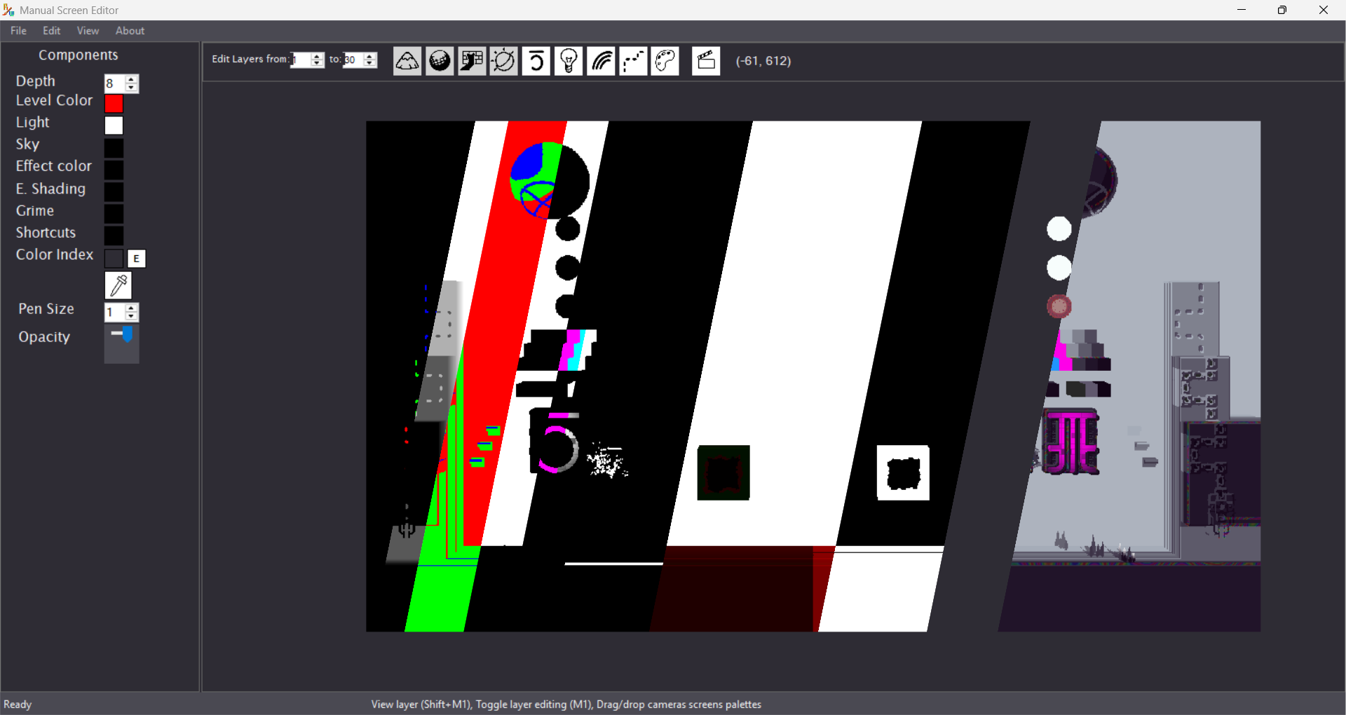 Manual-Screen-Editor