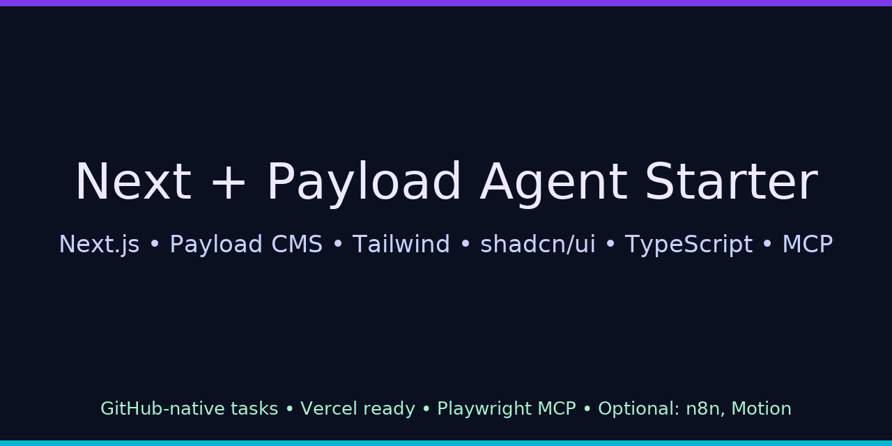 next-payload-ai-fluent-starter