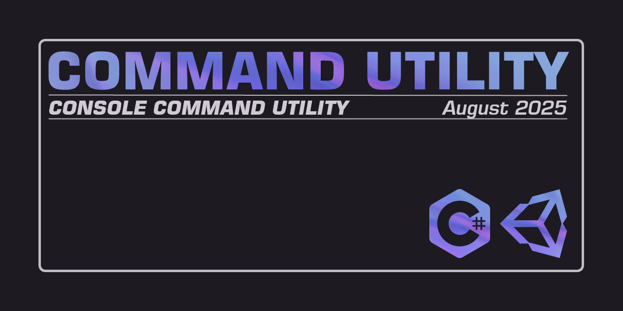 GitHub - RedLinesNT/Unity-ConsoleCommand-Utility · GitHub