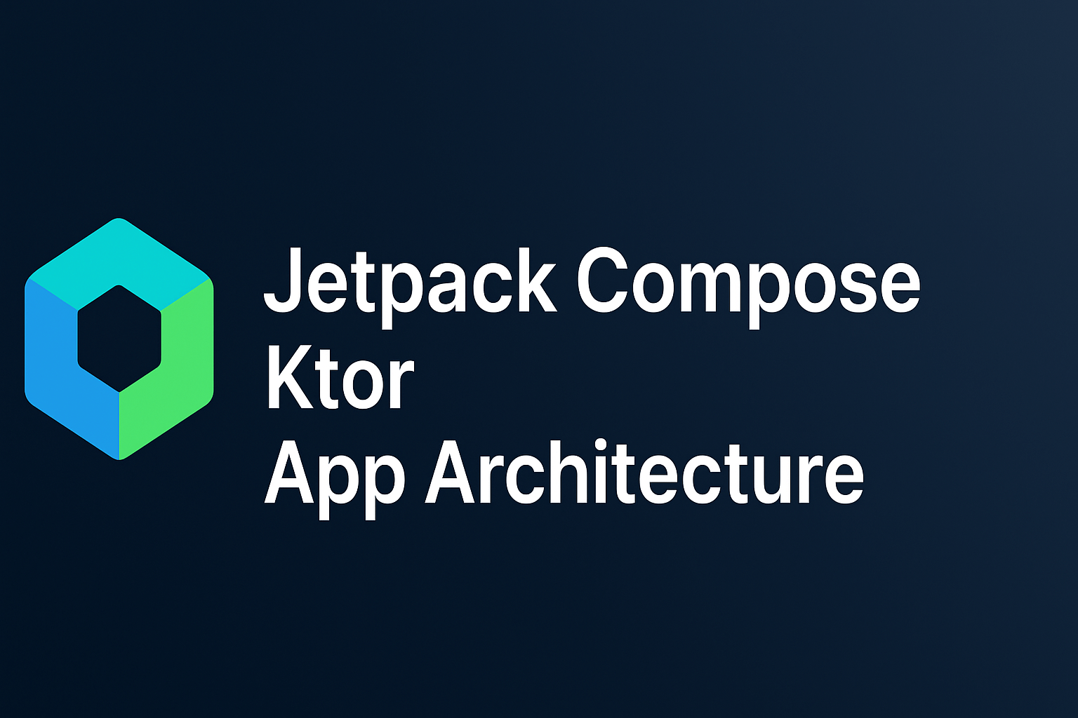 Jetpack-Compose-Ktor-App-Architecture