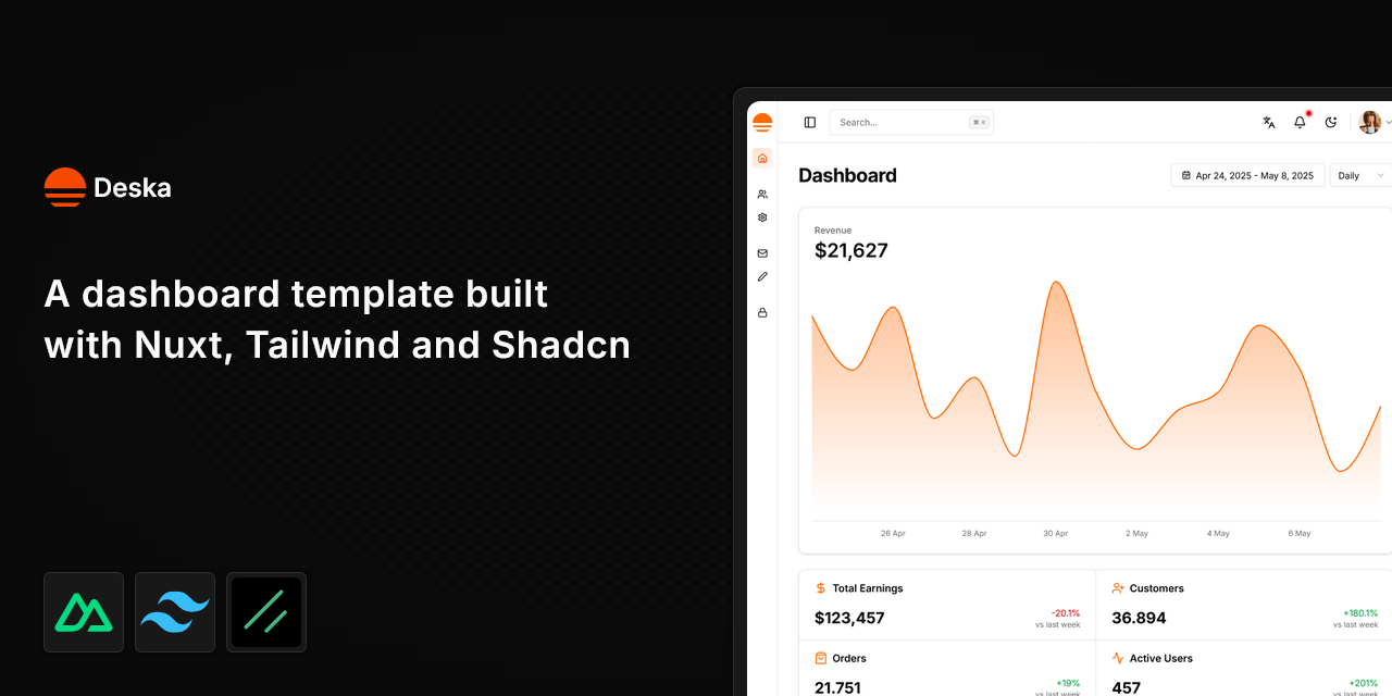 deska-dashboard-template