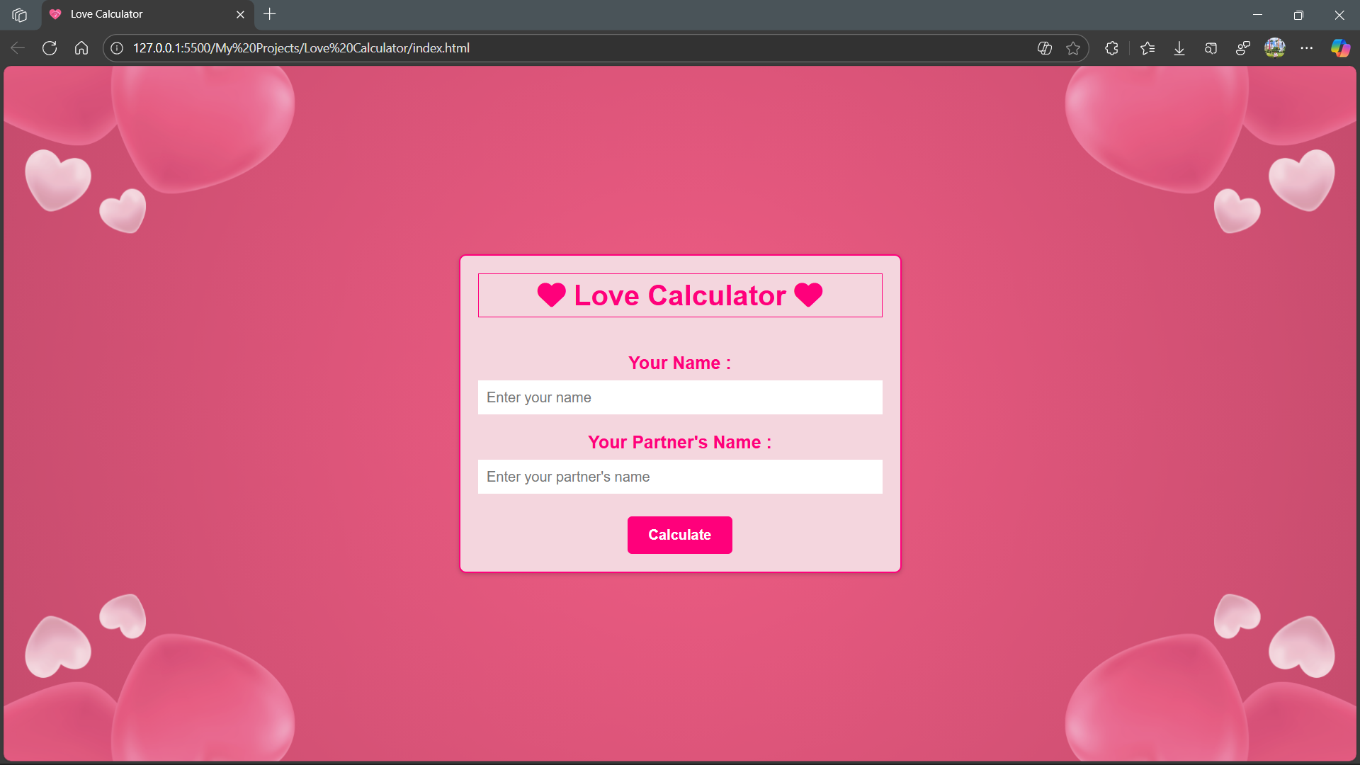 Love-Calculator