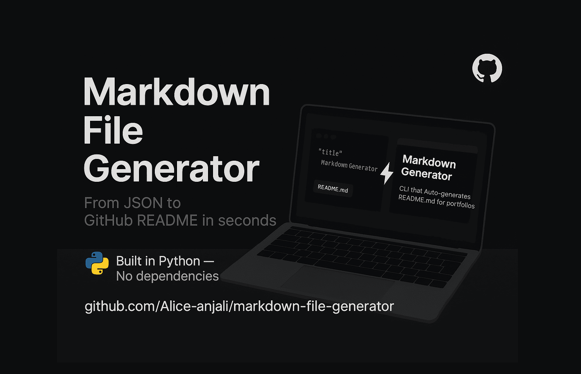 markdown-file-generator