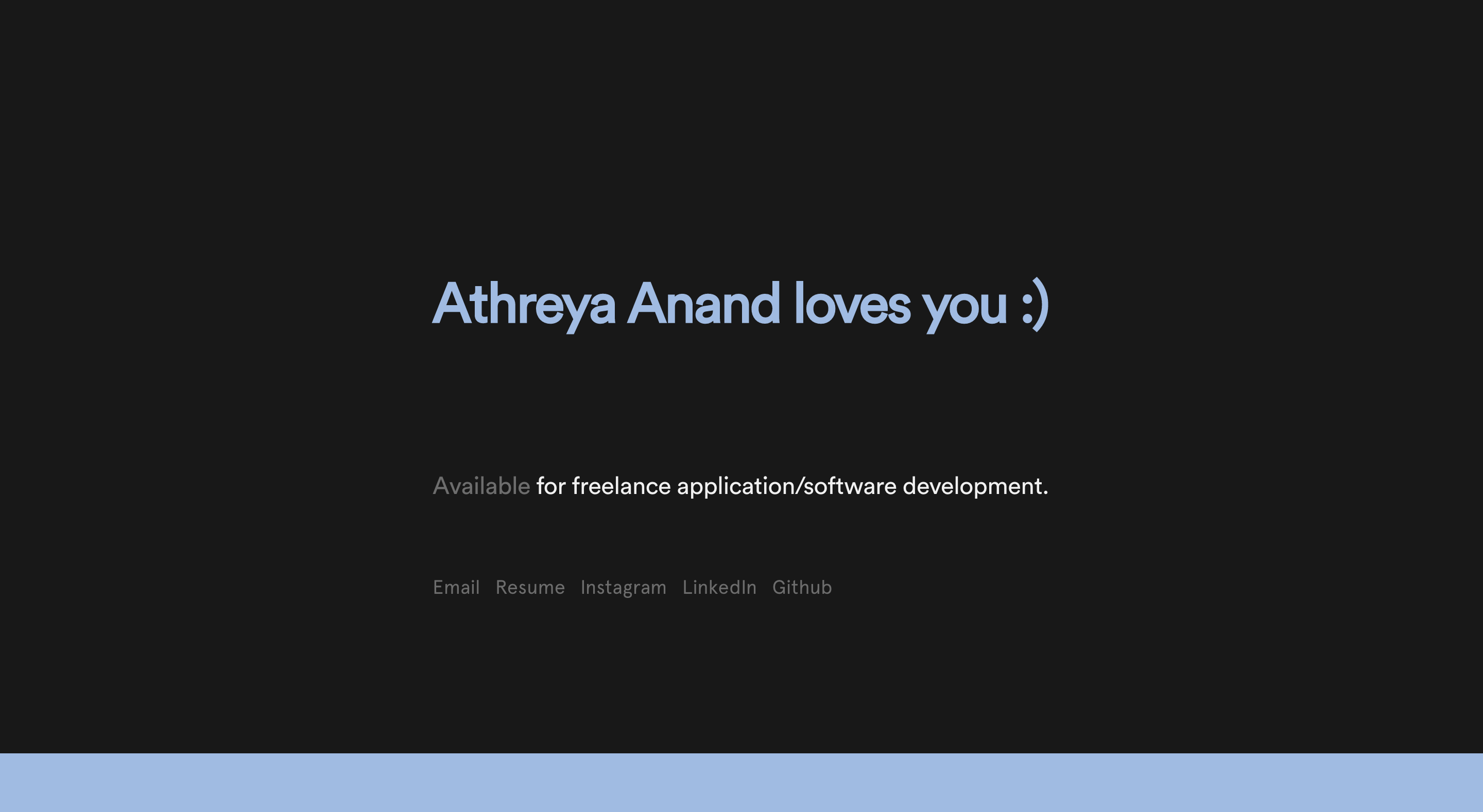 Github Athreyaanand Athreyaanand Github Io рџ My Personal Website