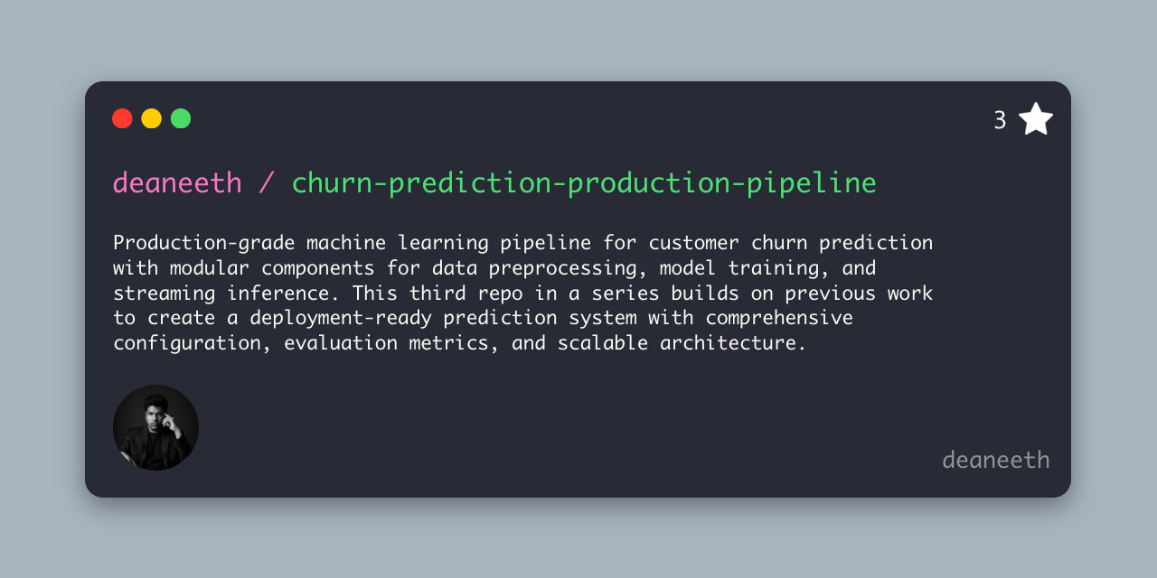 churn-prediction-production-pipeline