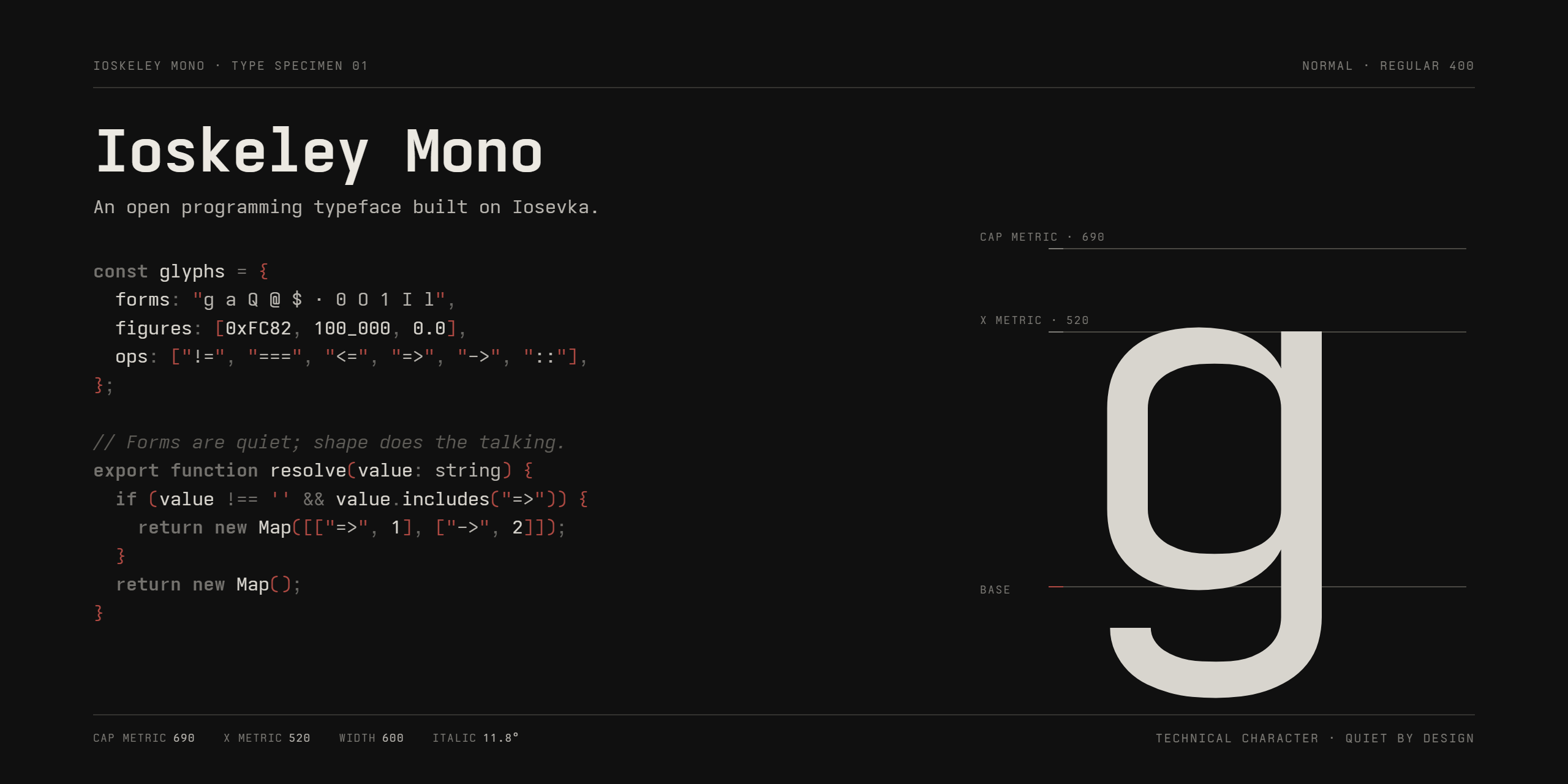 IoskeleyMono