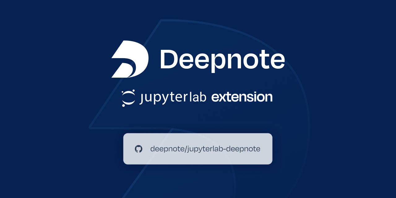 jupyterlab-deepnote