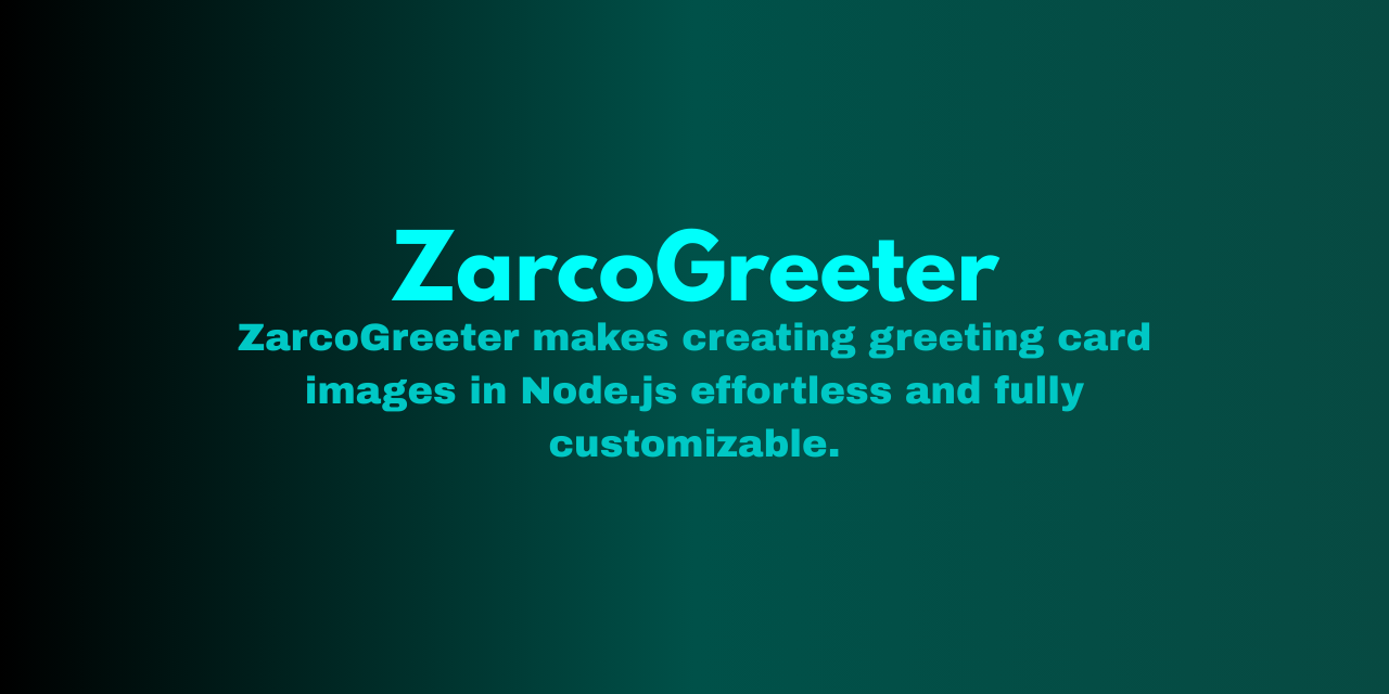 ZarcoGreeter