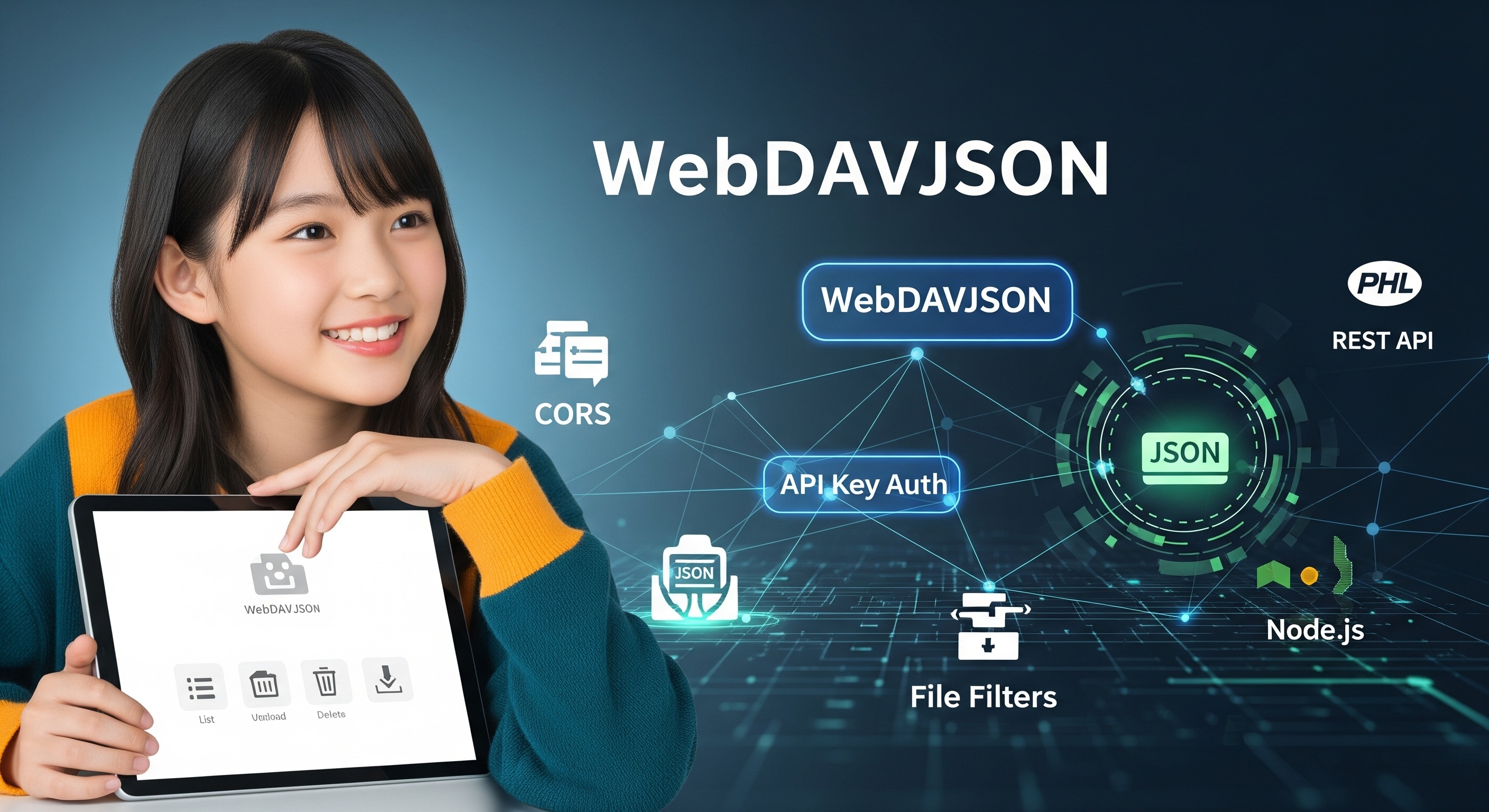 WebDAVJSON