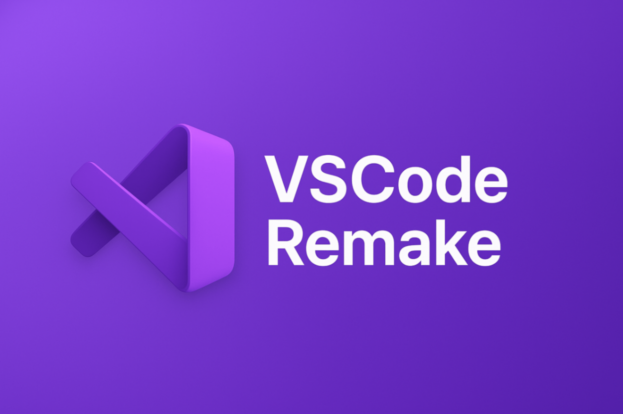 GitHub - Artyom151-r/vscode-remake: Ремейк Visual Studio Code, писал ...