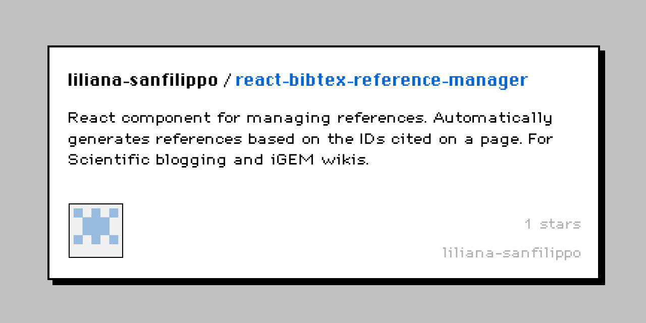 react-bibtex-reference-manager
