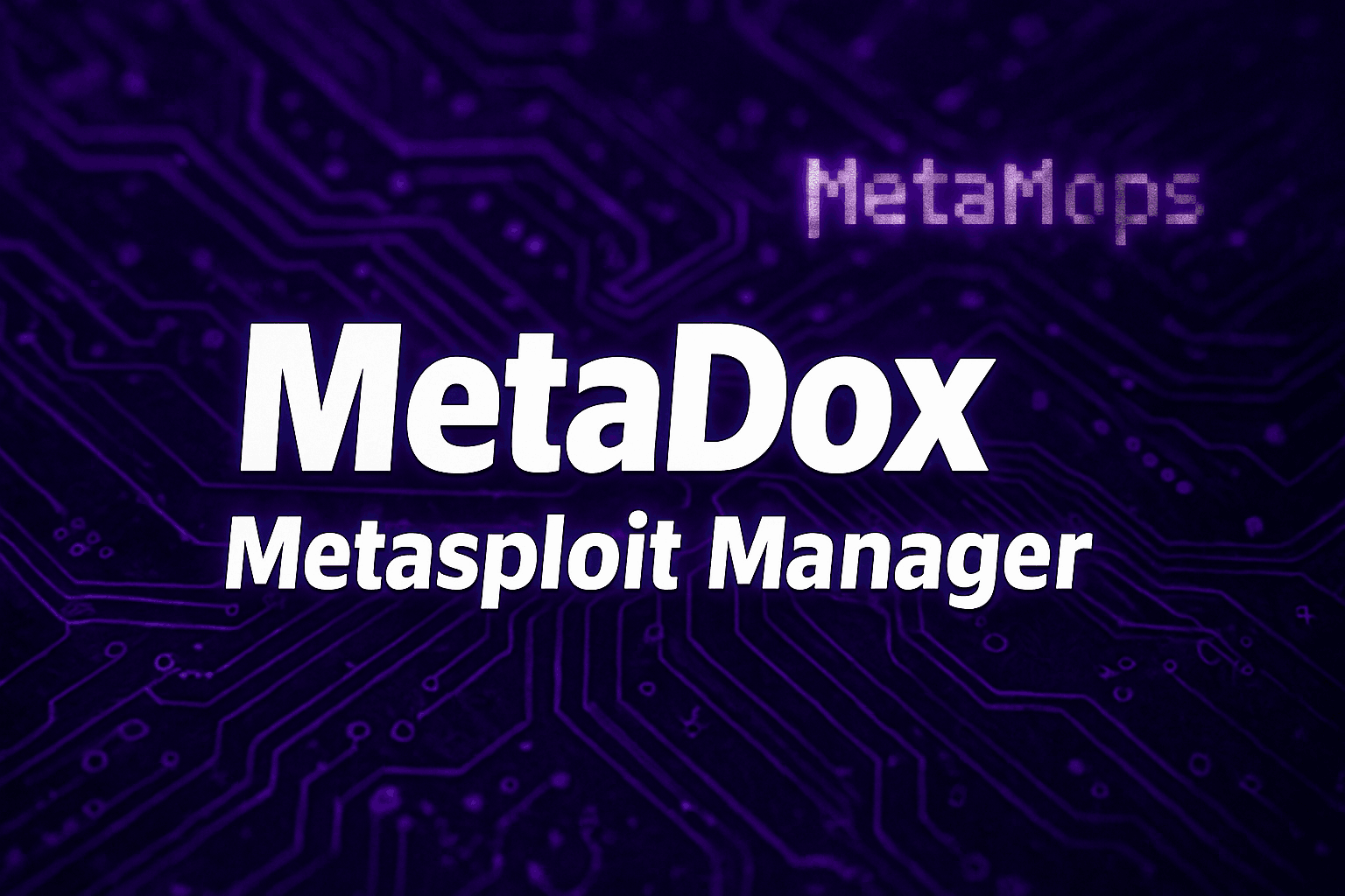 GitHub - MetaMops/MetaDox: Full Metasploit Payload / Shell Creator ...
