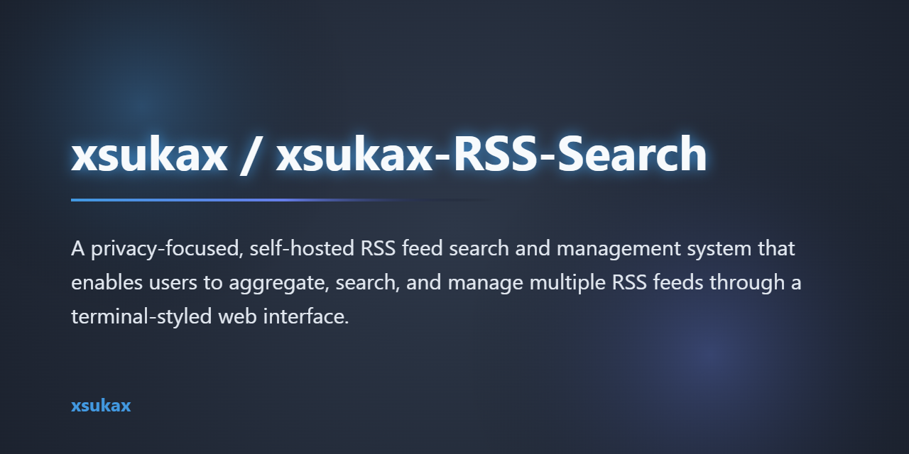 xsukax-RSS-Search