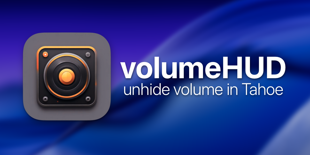 volumeHUD