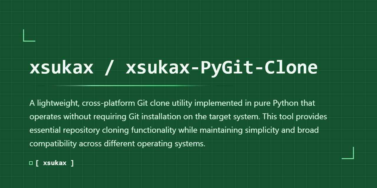 xsukax-PyGit-Clone