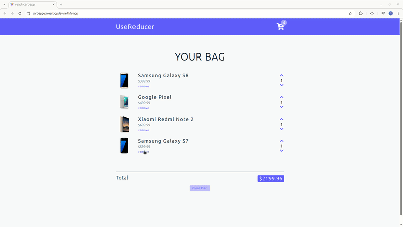 React-Cart-App