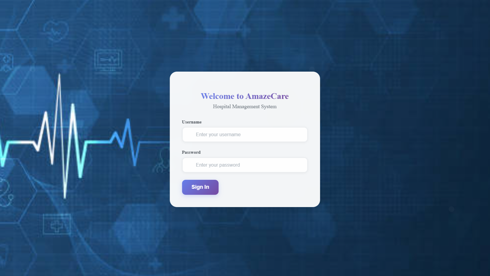 GitHub - Nikhil-cmdd/AmazeCare-healthcare: A beginner-friendly ...
