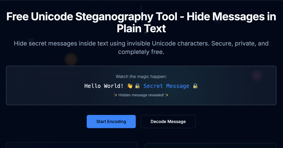 stegmoji