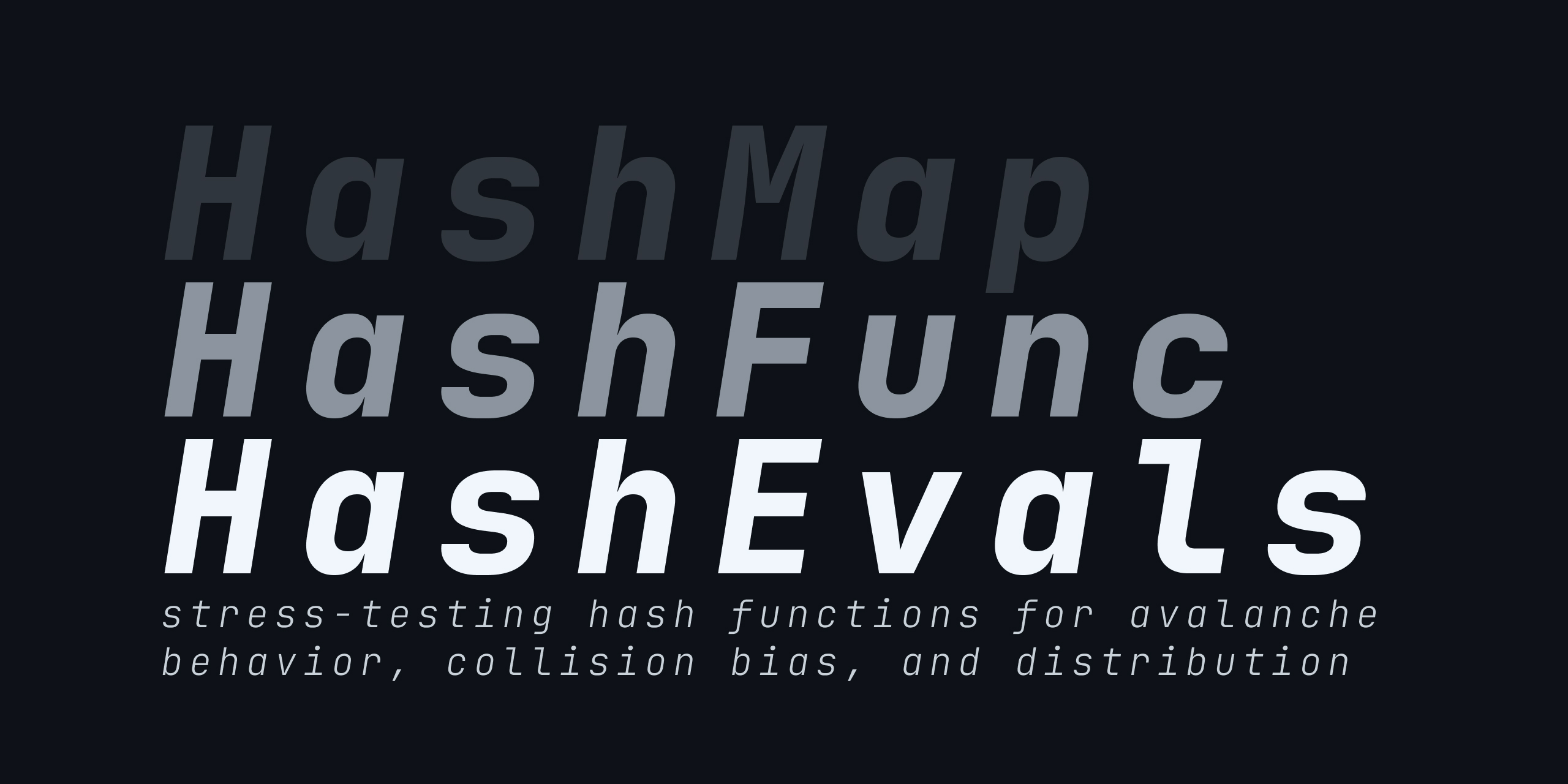 HashEvals