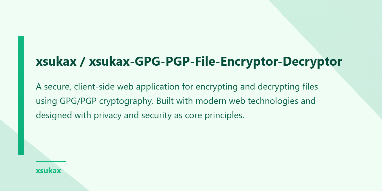 xsukax-GPG-PGP-File-Encryptor-Decryptor