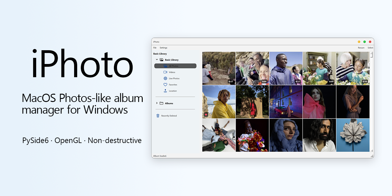 iPhotos-LocalPhotoAlbumManager