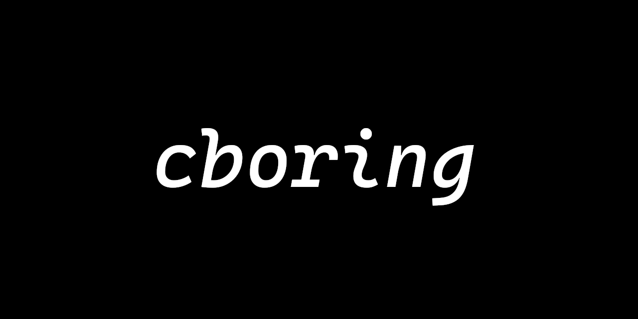 cboring