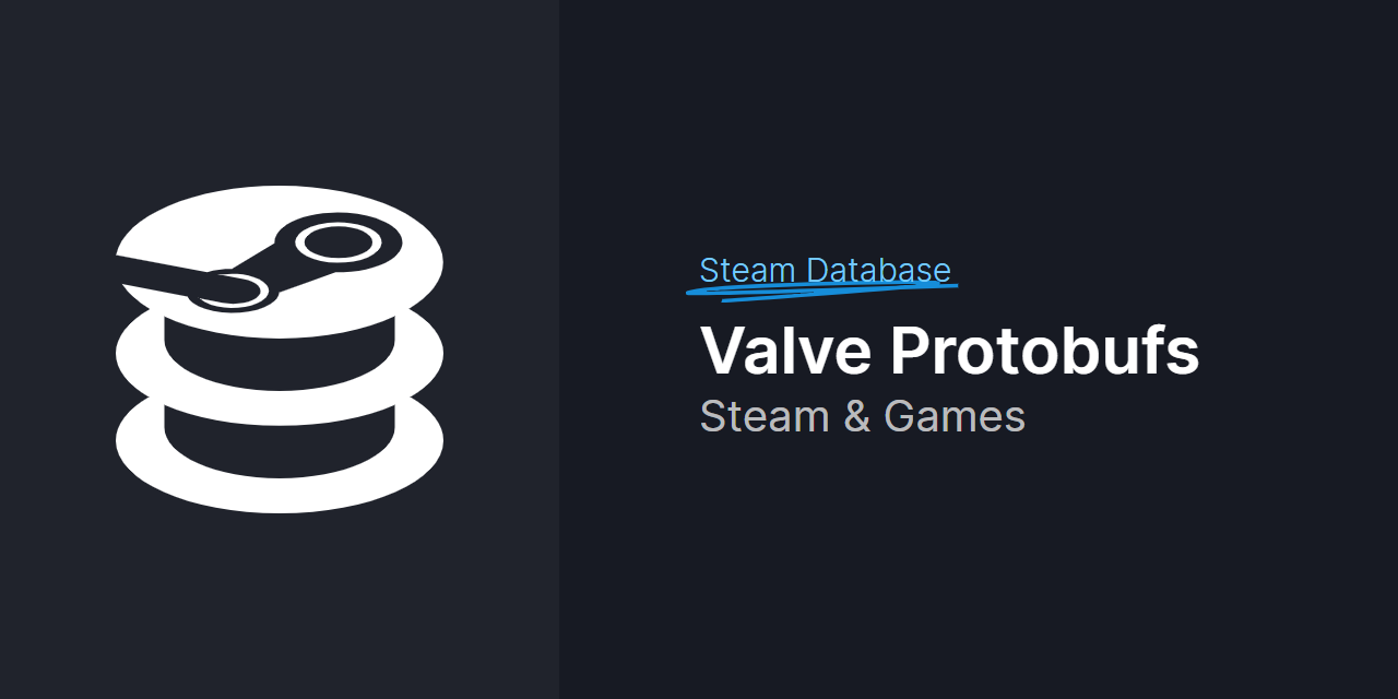 SteamDatabase/Protobufs