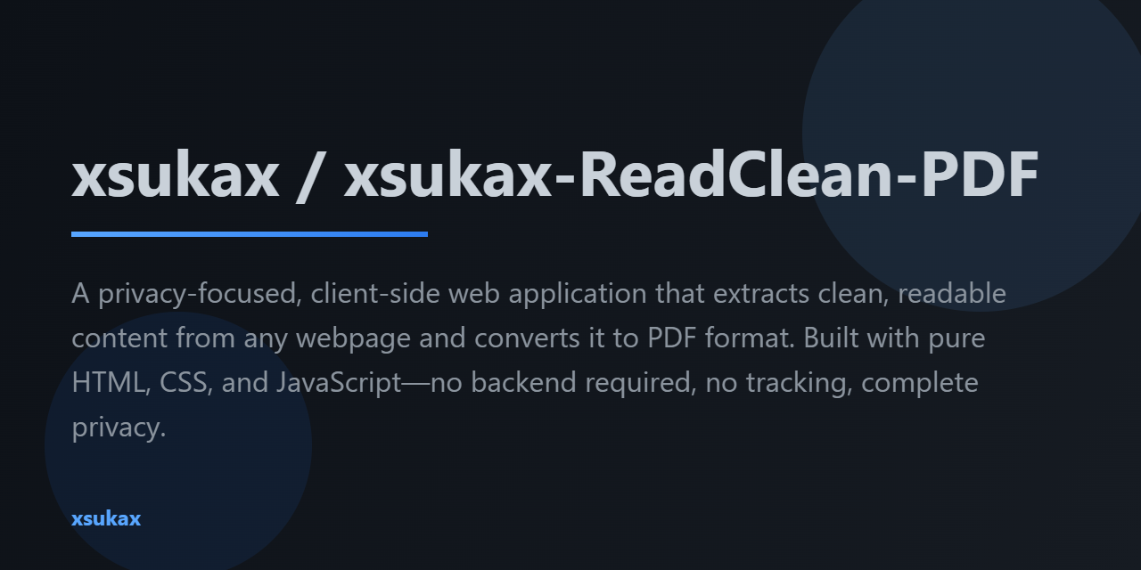 xsukax-ReadClean-PDF