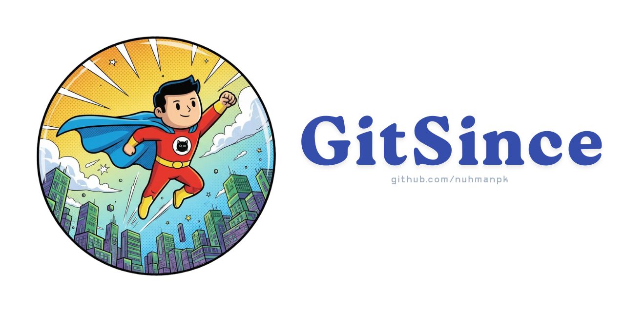 GitHub - nuhmanpk/GitSince: Dynamic GitHub badges showing your account ...