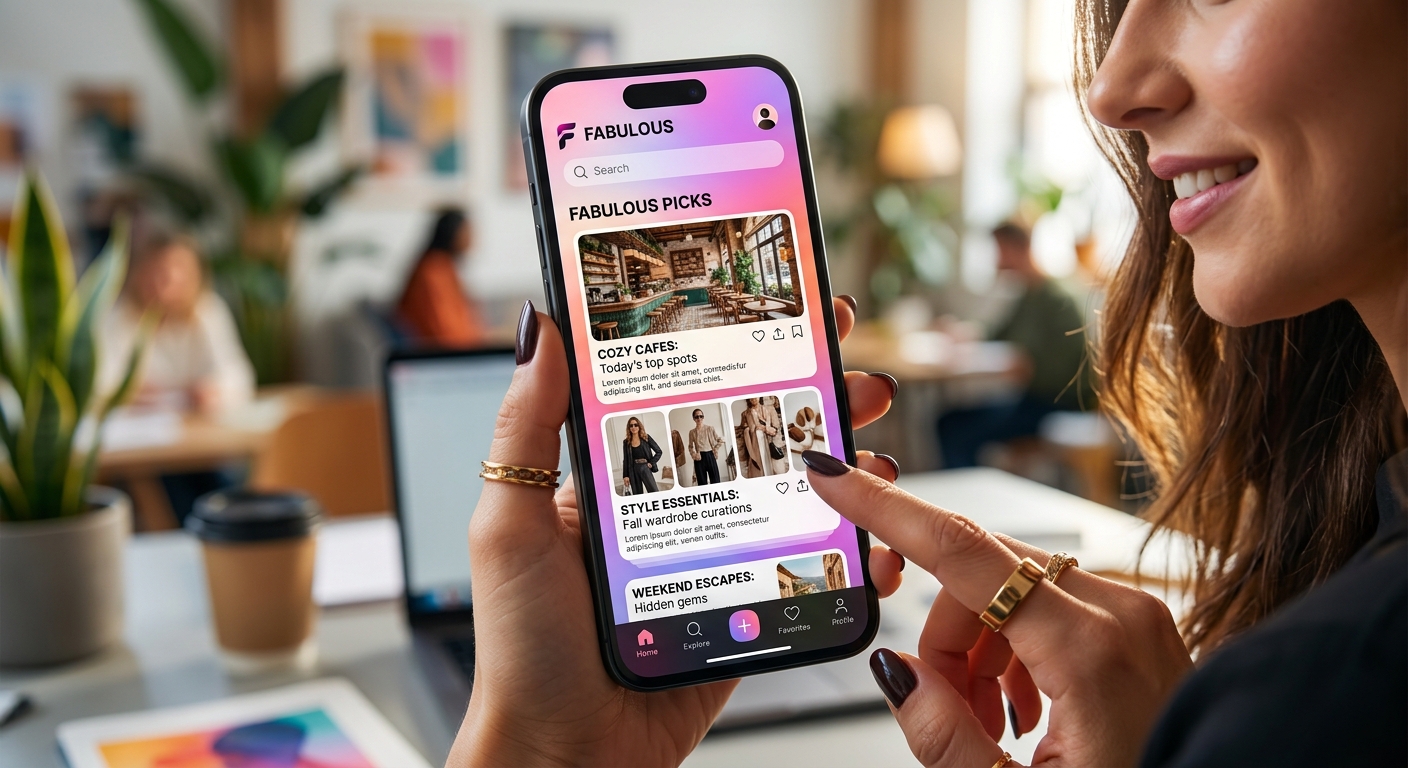 Mobile application example