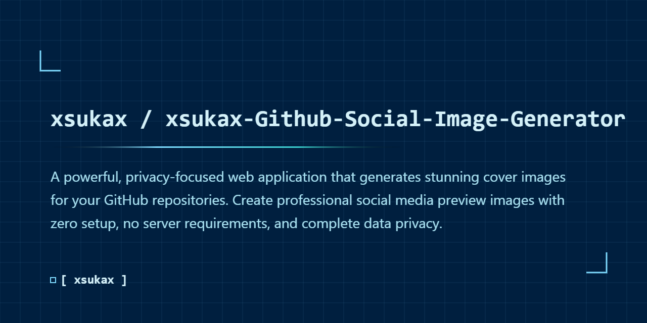 xsukax-Github-Social-Image-Generator