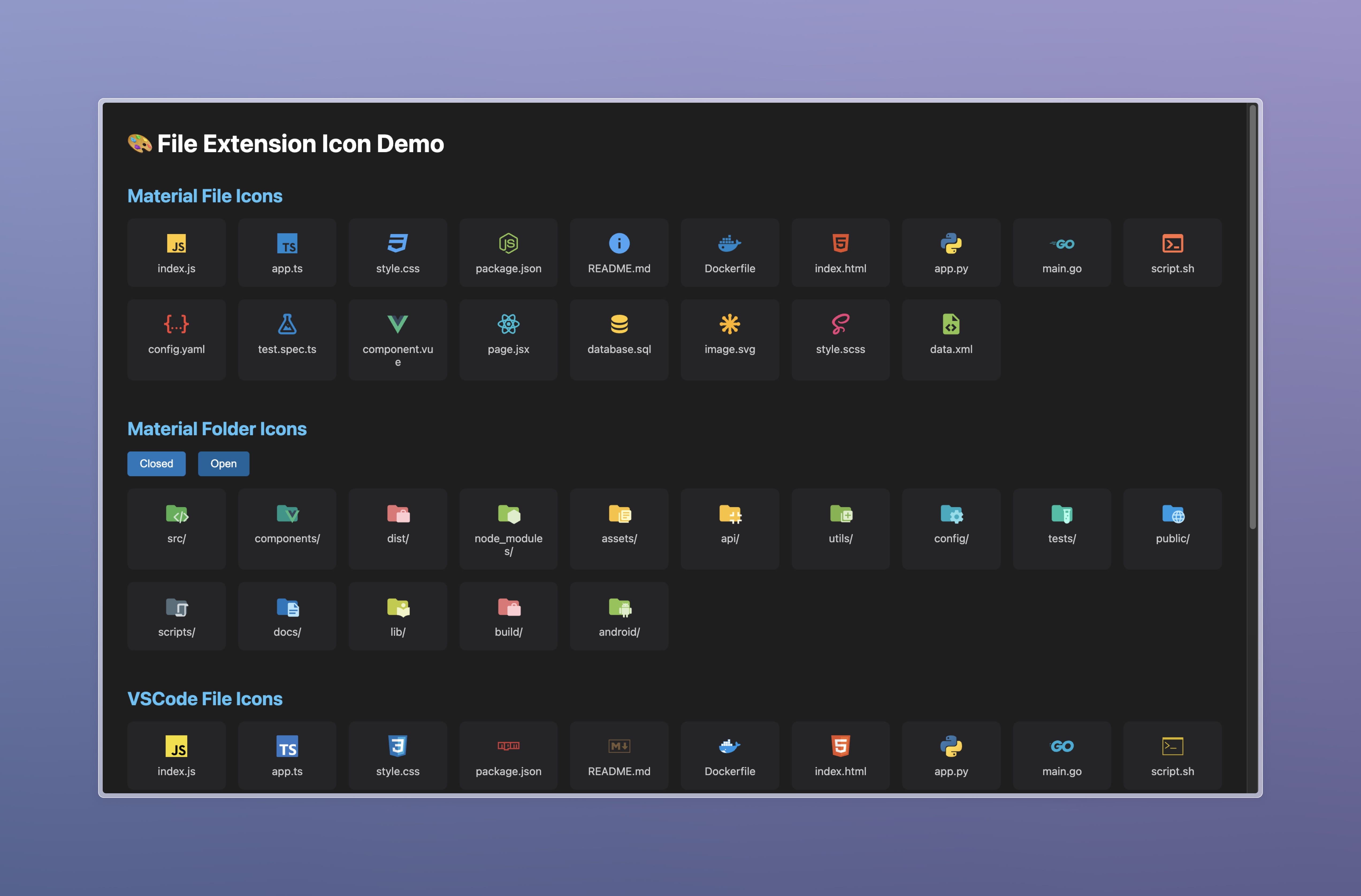 GitHub - BayBreezy/file-extension-icon: Modern, TypeScript-first ...