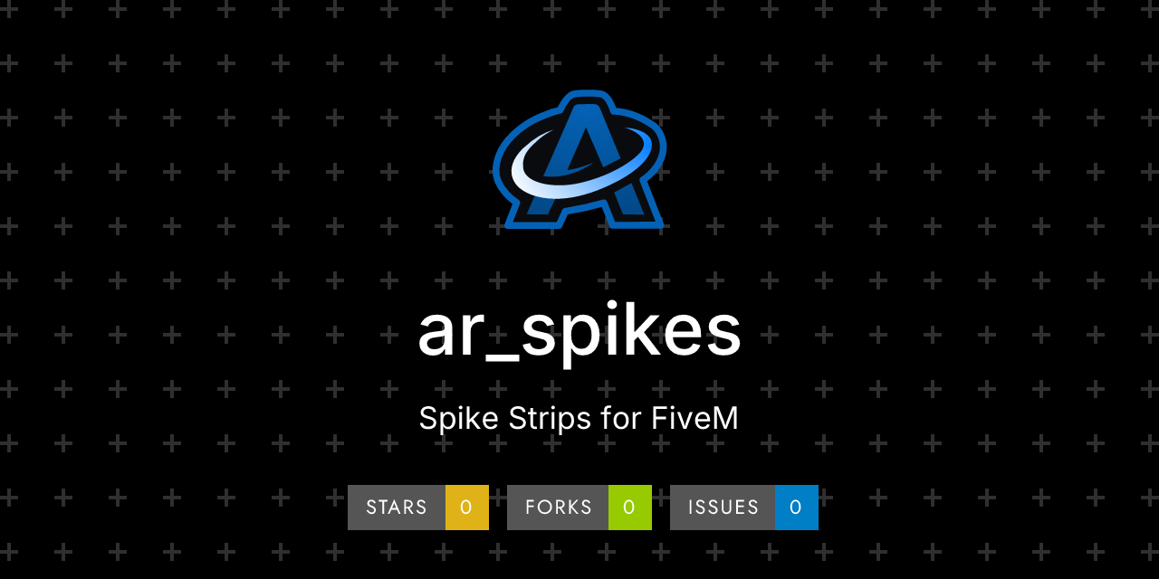 GitHub - Colbss/ar_spikes: Spike Strips for FiveM · GitHub