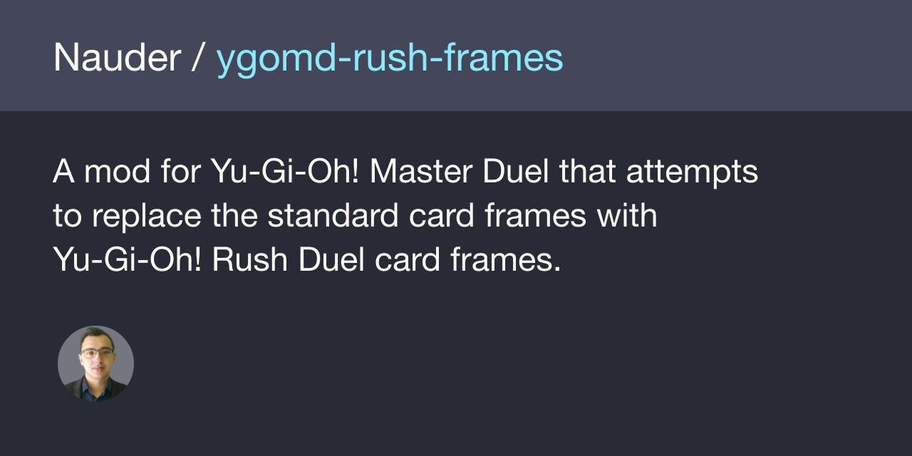 ygomd-rush-frames