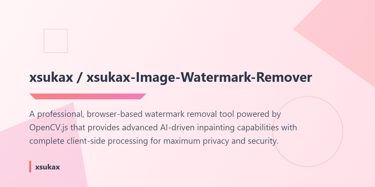 xsukax-Image-Watermark-Remover