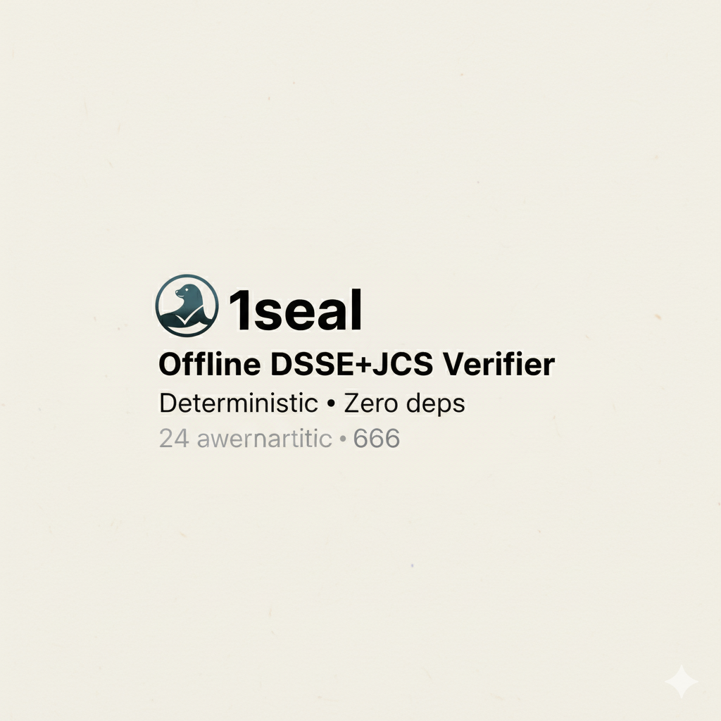 verifier/README.md at main · 1seal/verifier · GitHub
