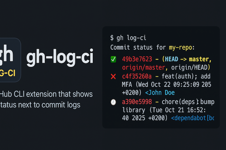GitHub - xpepper/gh-log-ci: A GitHub CLI extension that displays CI ...