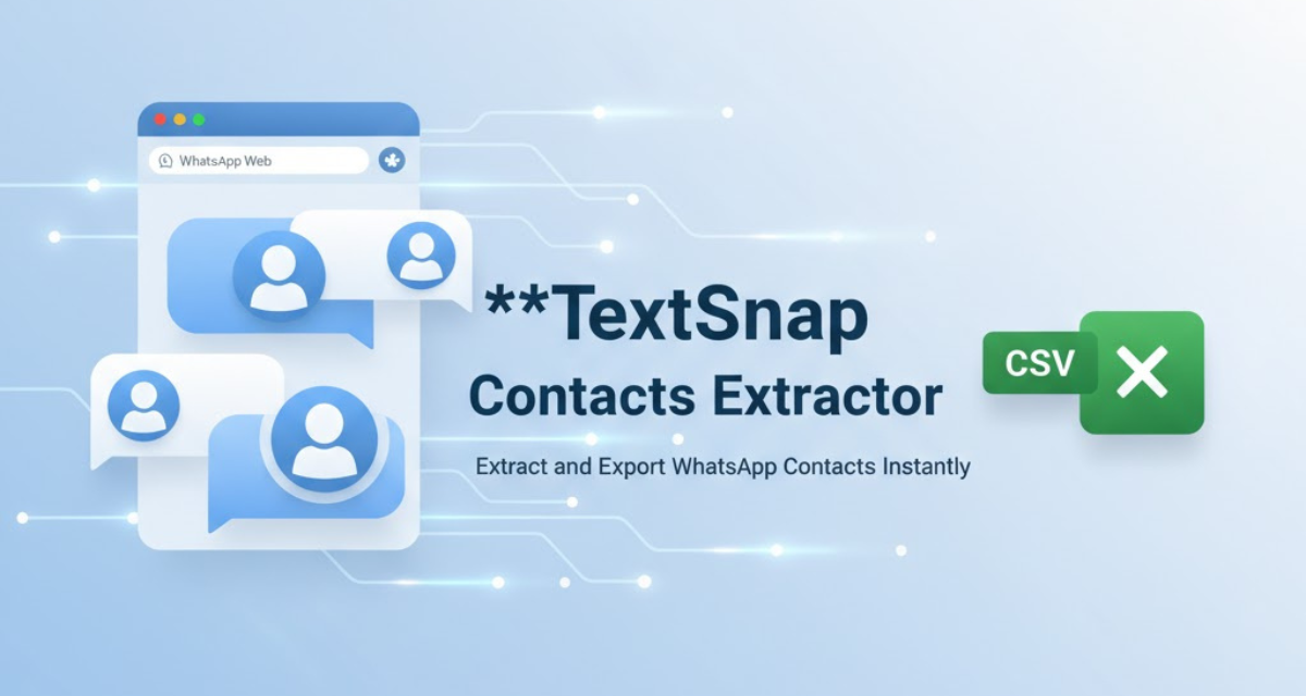 TextSnap-Contacts-Extractor