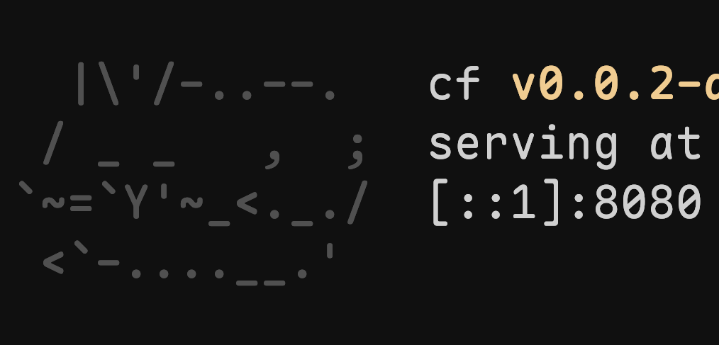 GitHub - if-not-nil/cf: minimalist http server using smol · GitHub