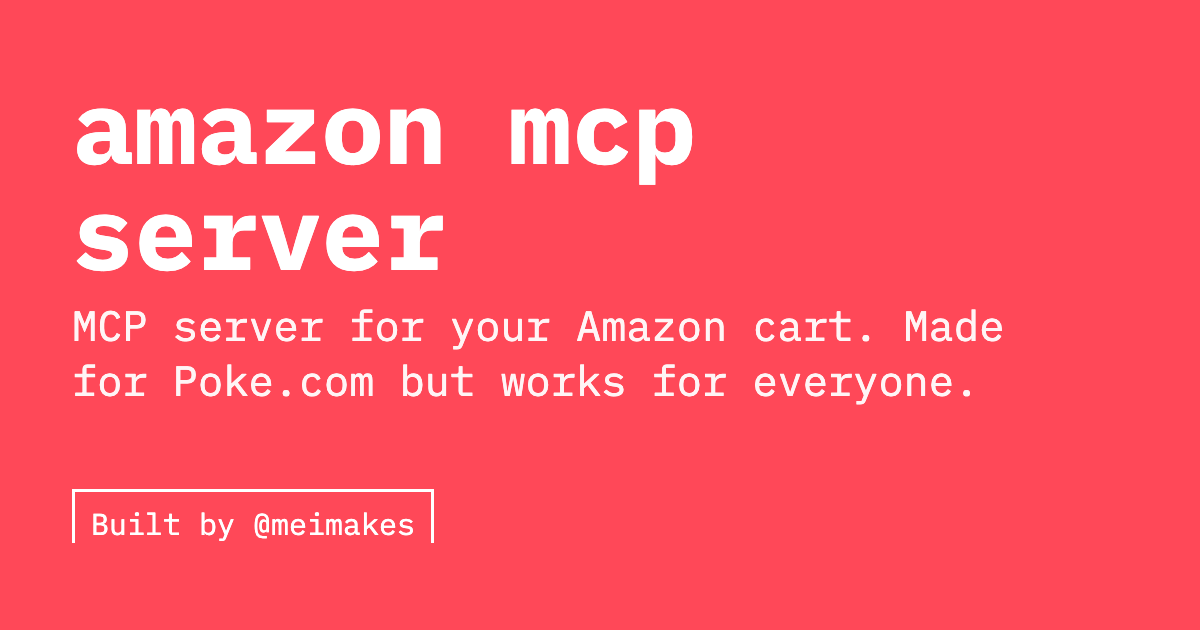 amazon-mcp-server