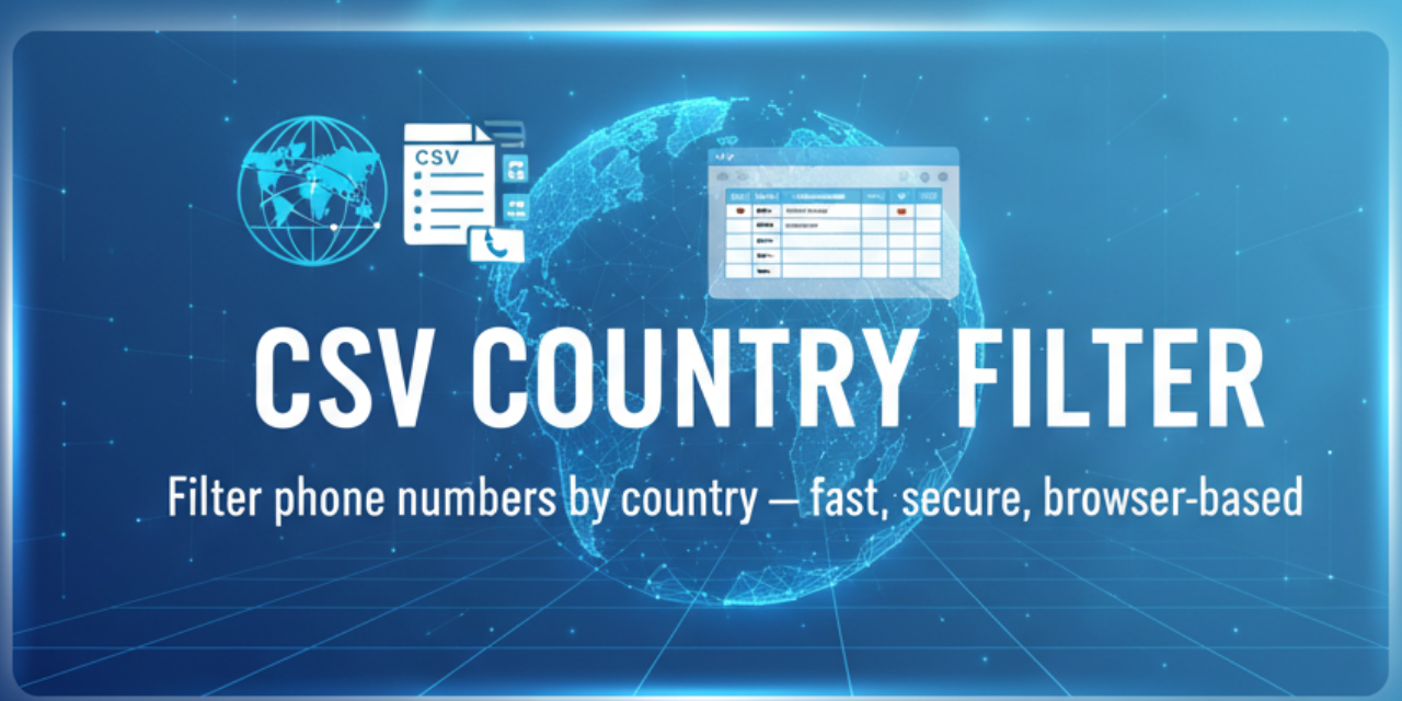 CSV-Country-Filter