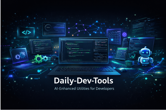 GitHub - DonkRonk17/Daily-Dev-Tools: A friendly CLI productivity suite ...