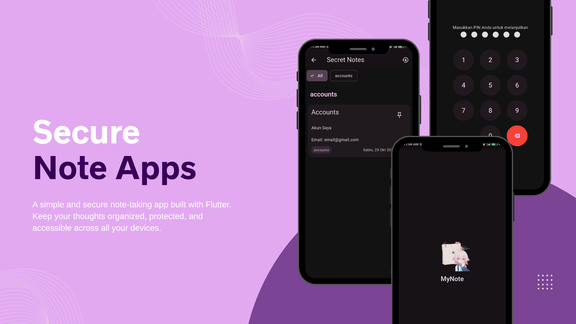 GitHub - fiandev/my_note: A simple and secure note-taking app built ...