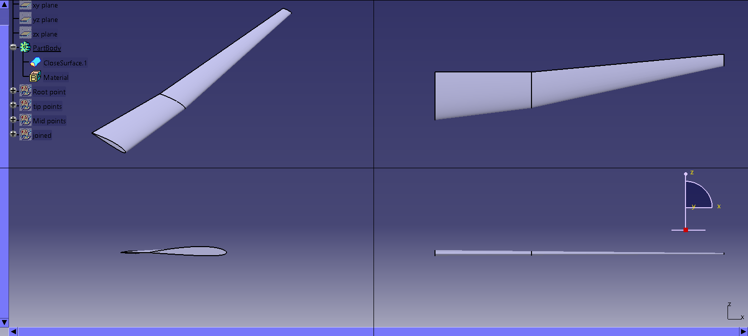 Airfoil-Wing-Design-in-CATIA-V5