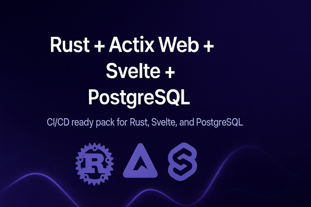 devops-starter-rust-actix-svelte Svelte Themes