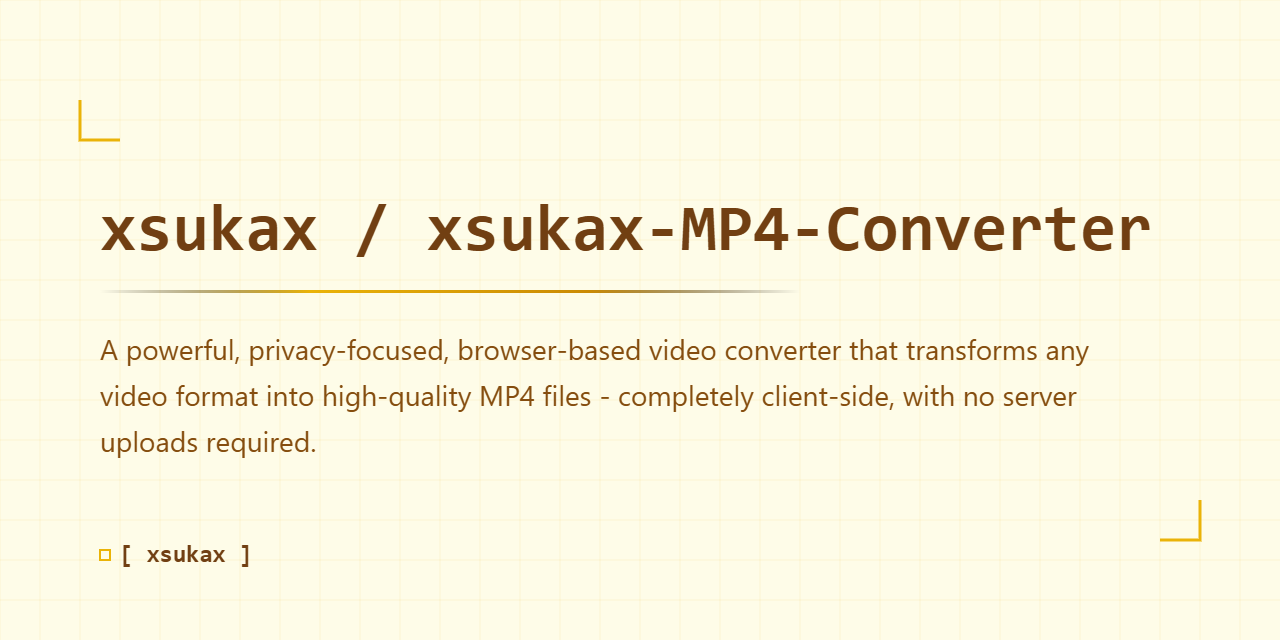 xsukax-MP4-Converter