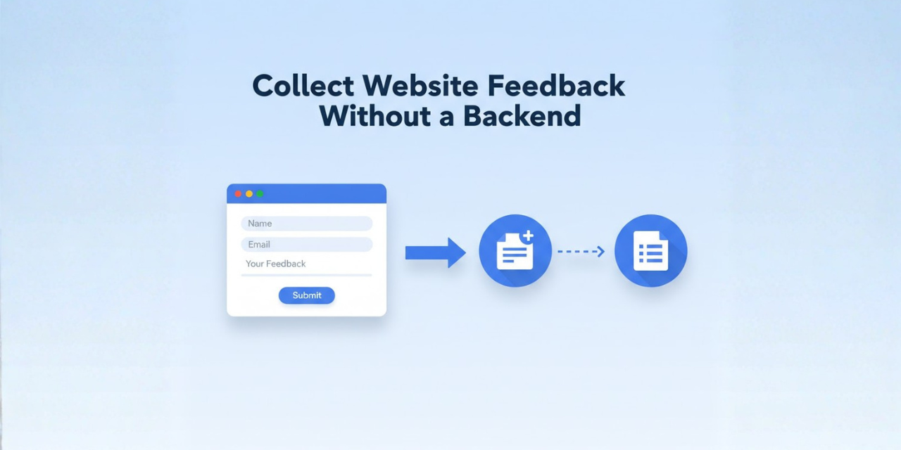 Collect-Feedback-Without-a-Backend