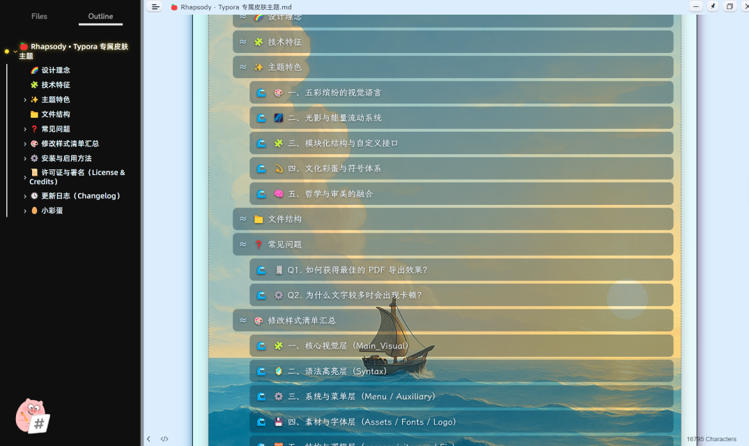 GitHub - ShuaiQiDaWangZi/Rhapsody-Typora-Theme: Rhapsody — A vivid ...