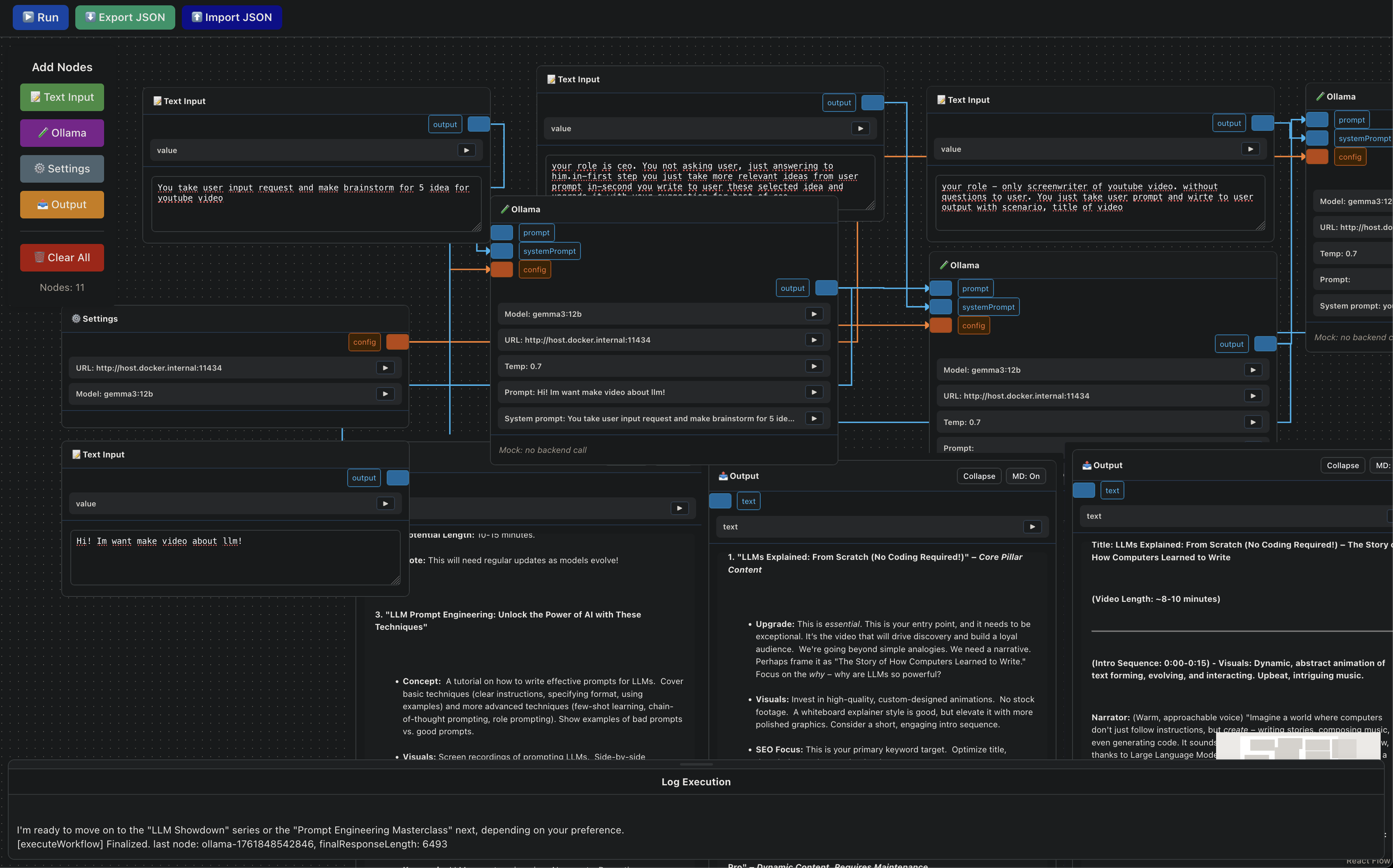GitHub - davy1ex/pipelineLLM: Workflow builder for LLM for your ...