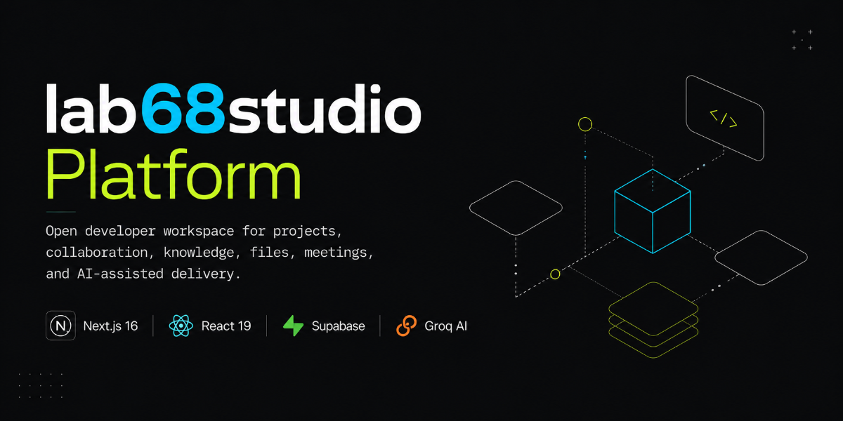 GitHub - lab68dev/lab68dev-platform: lab68dev platform - Developer ...